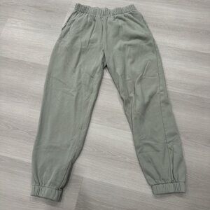 Brandy Melville Light Green Sweatpants